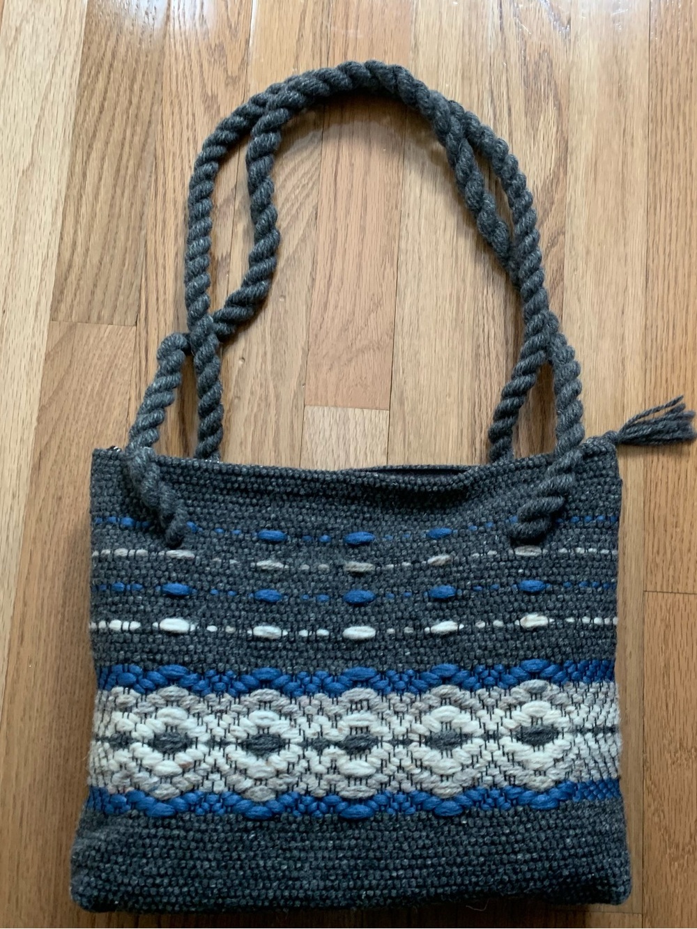 Vintage Handcrafted Wool Bag